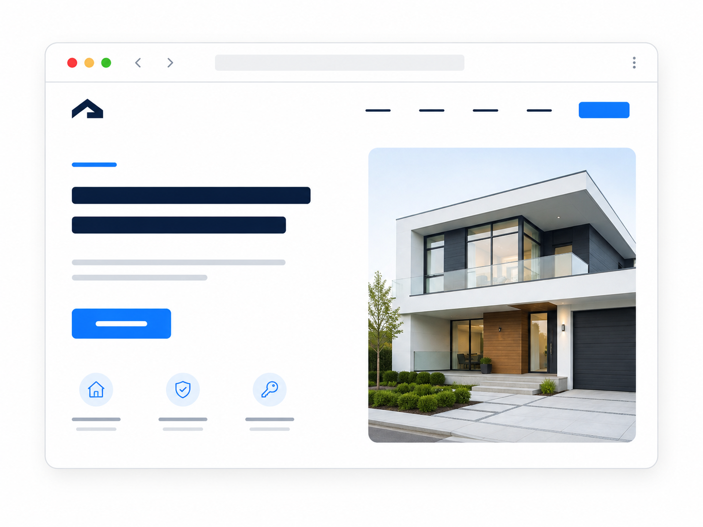 Landing Page dla biura nieruchomości